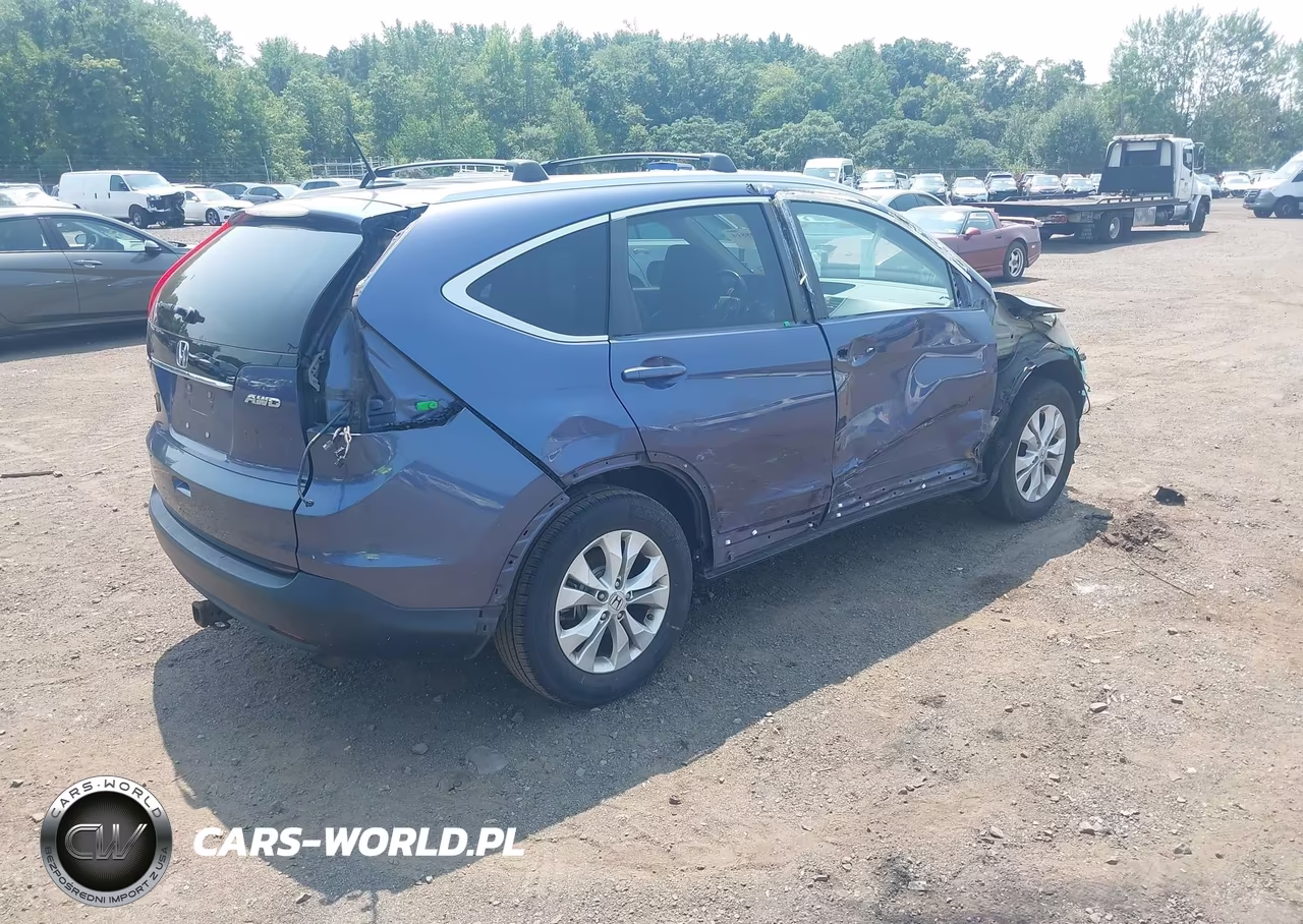 2013 Honda Cr-V Ex-L VIN:2HKRM4H75DH615527 - 4