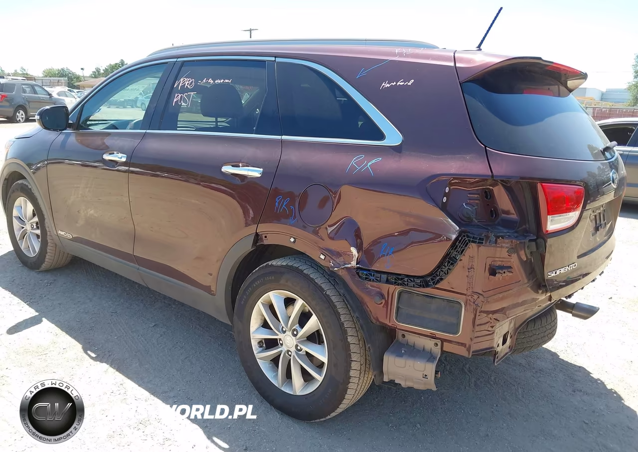 2018 Kia Sorento 3.3L Lx VIN:5XYPGDA55JG347721 - 3