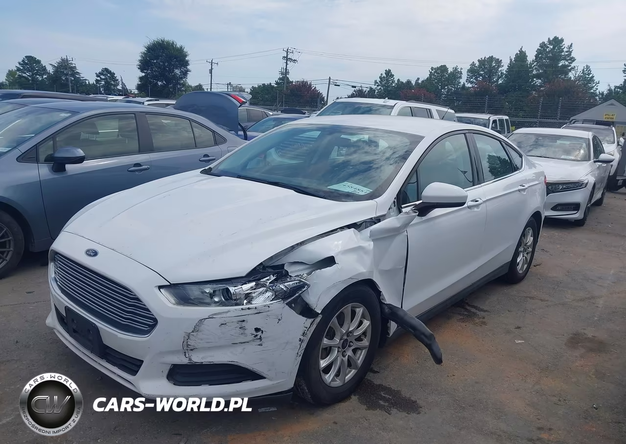 2016 Ford Fusion S VIN:3FA6P0G79GR368993 - 2