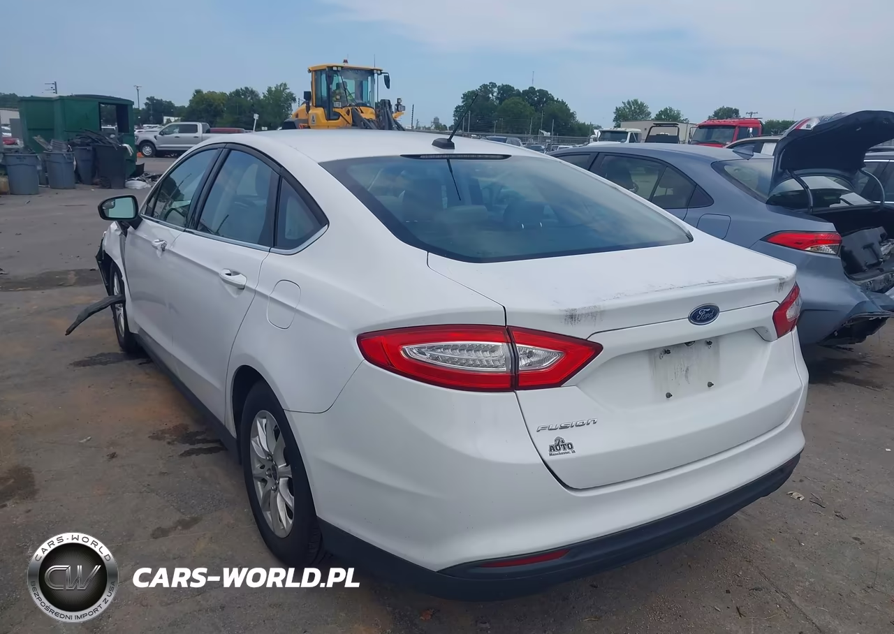 2016 Ford Fusion S VIN:3FA6P0G79GR368993 - 3