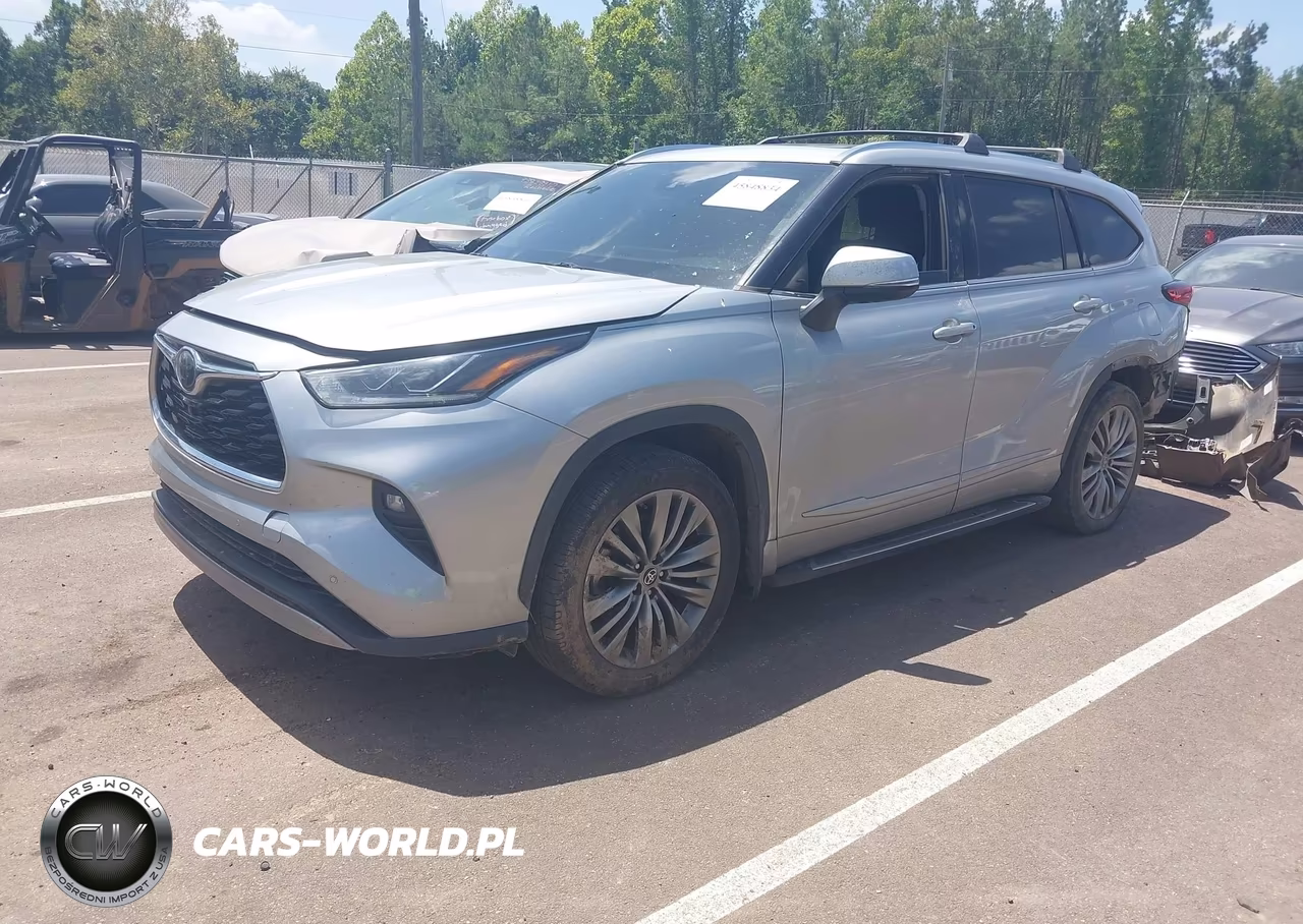 2021 Toyota Highlander Platinum VIN:5TDFZRAH2MS060728 - 2