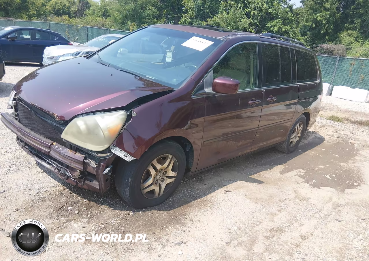2007 Honda Odyssey Ex-L VIN:5FNRL38717B405572 - 2