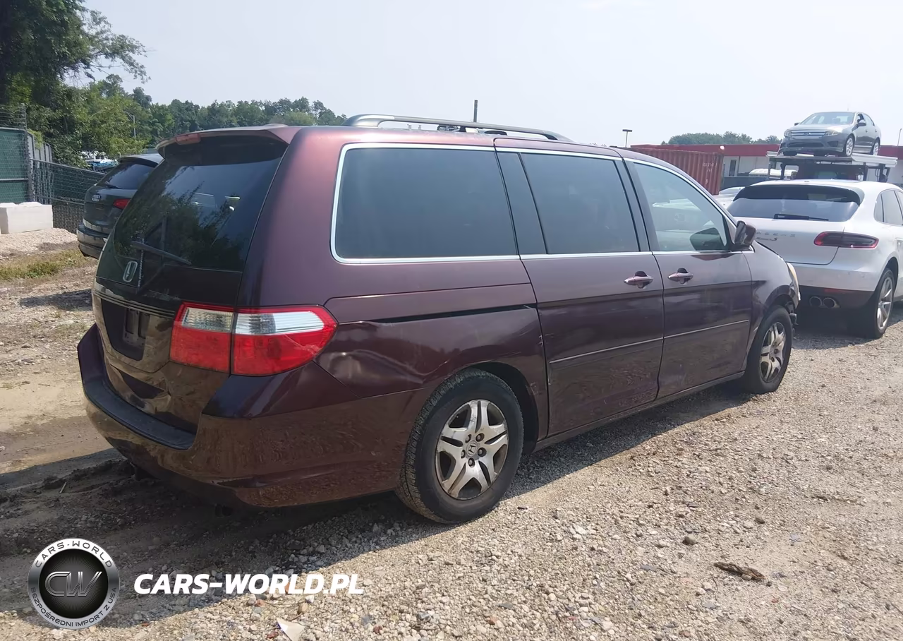 2007 Honda Odyssey Ex-L VIN:5FNRL38717B405572 - 4