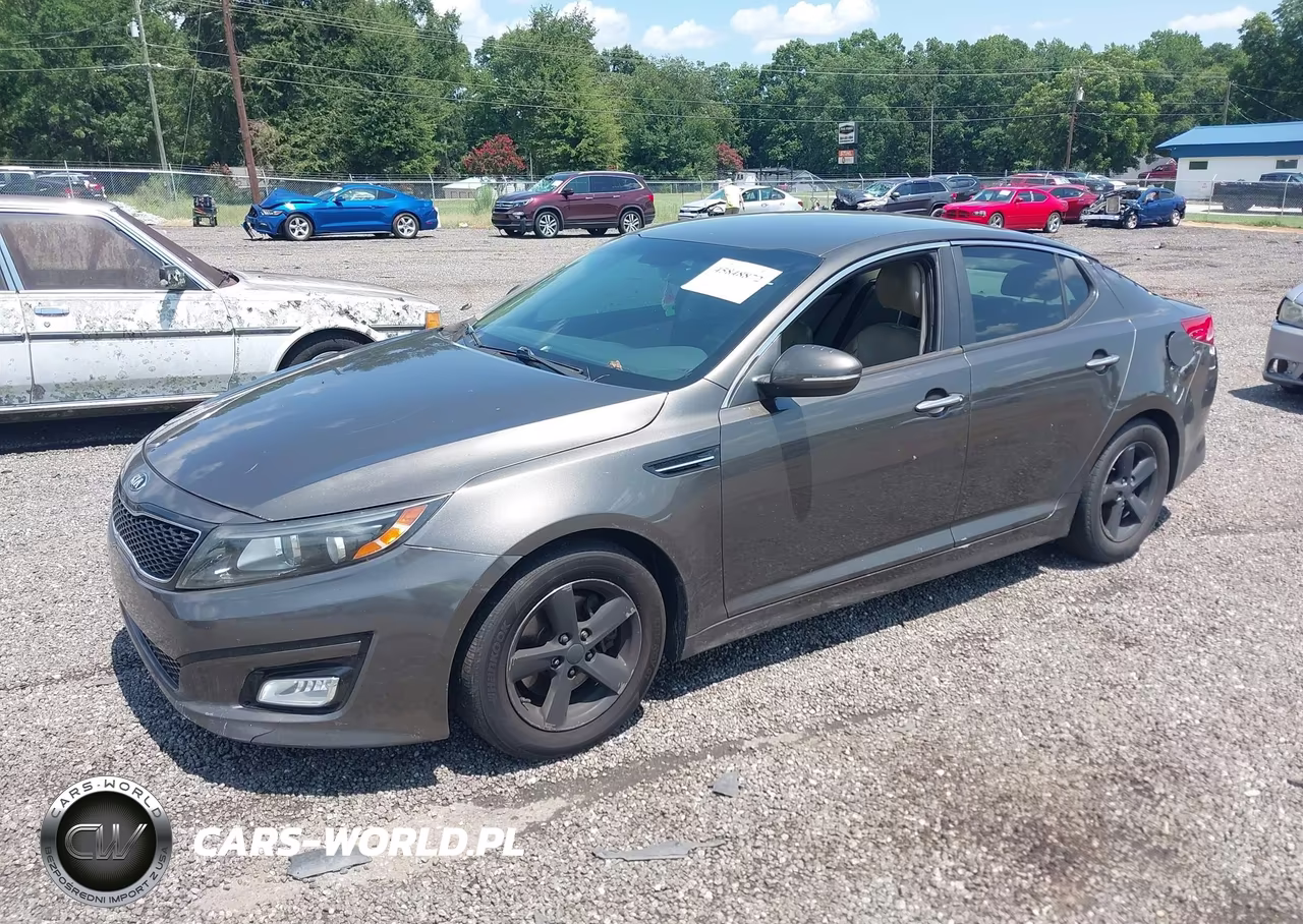 2015 Kia Optima Lx VIN:5XXGM4A75FG375444 - 2