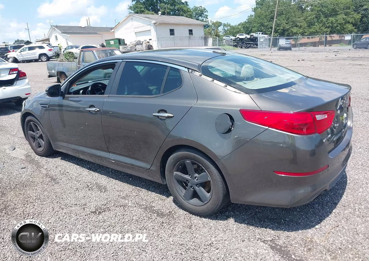 2015 Kia Optima Lx VIN:5XXGM4A75FG375444 - 3