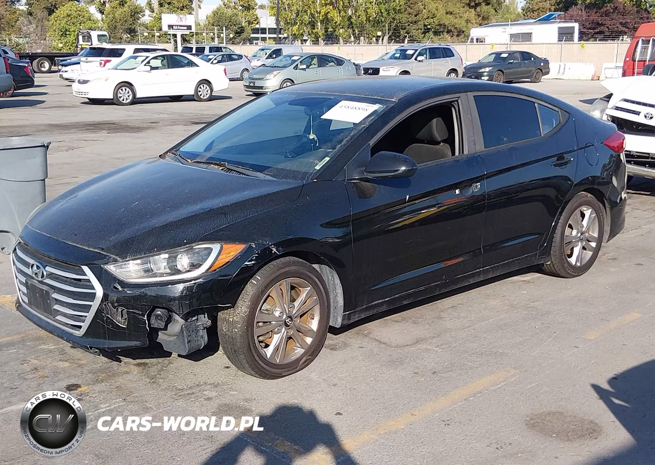 2018 Hyundai Elantra Sel VIN:KMHD84LF0JU503051 - 2