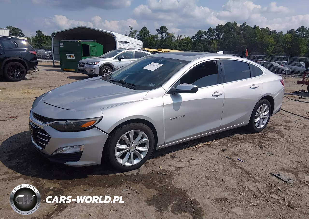 2019 Chevrolet Malibu Lt VIN:1G1ZD5ST0KF143636 - 2