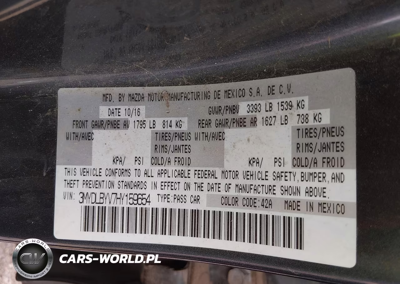 2017 Toyota Yaris Ia VIN:3MYDLBYV7HY159654 - 9