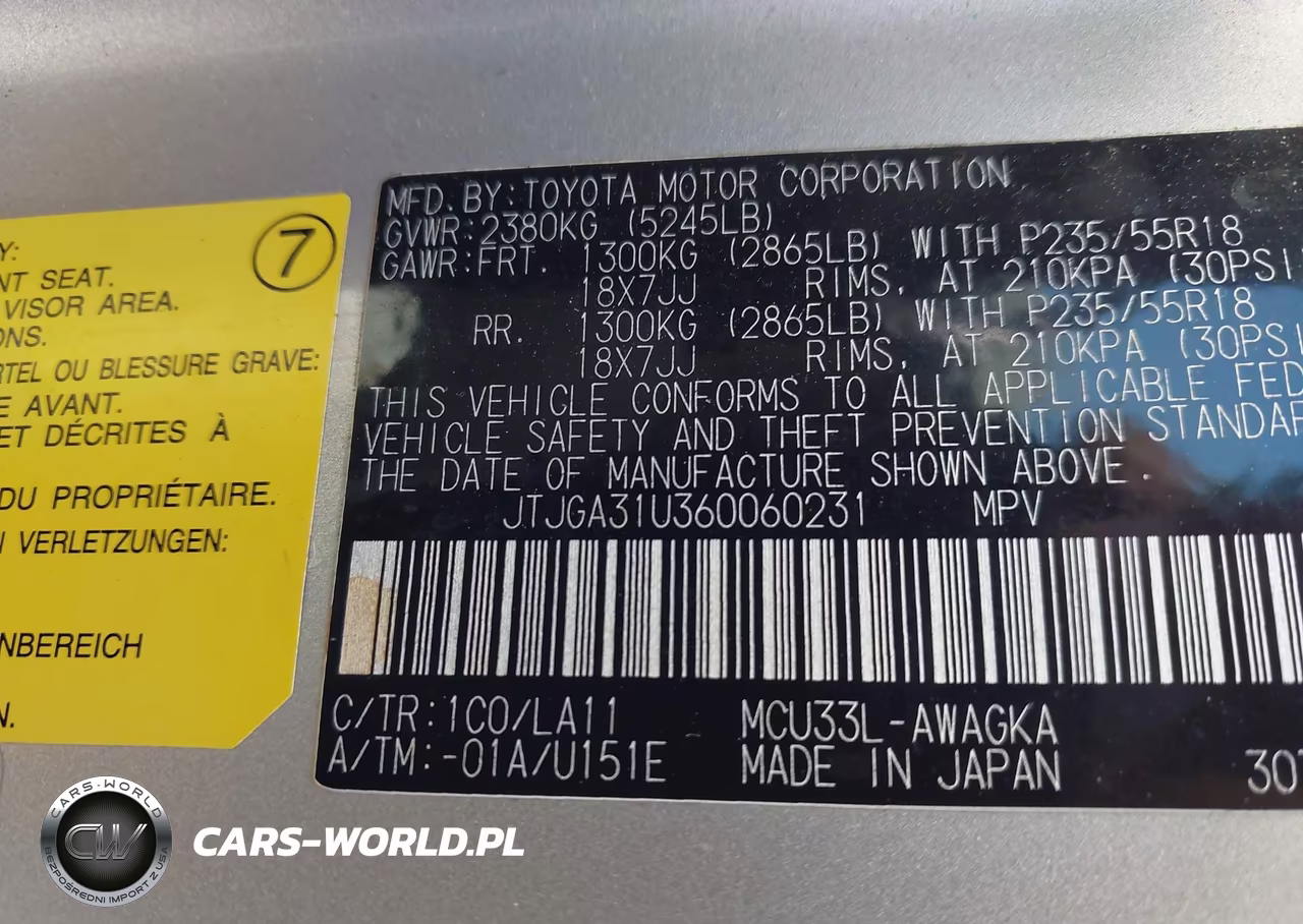 2006 Lexus Rx 330 VIN:JTJGA31U360060231 - 9