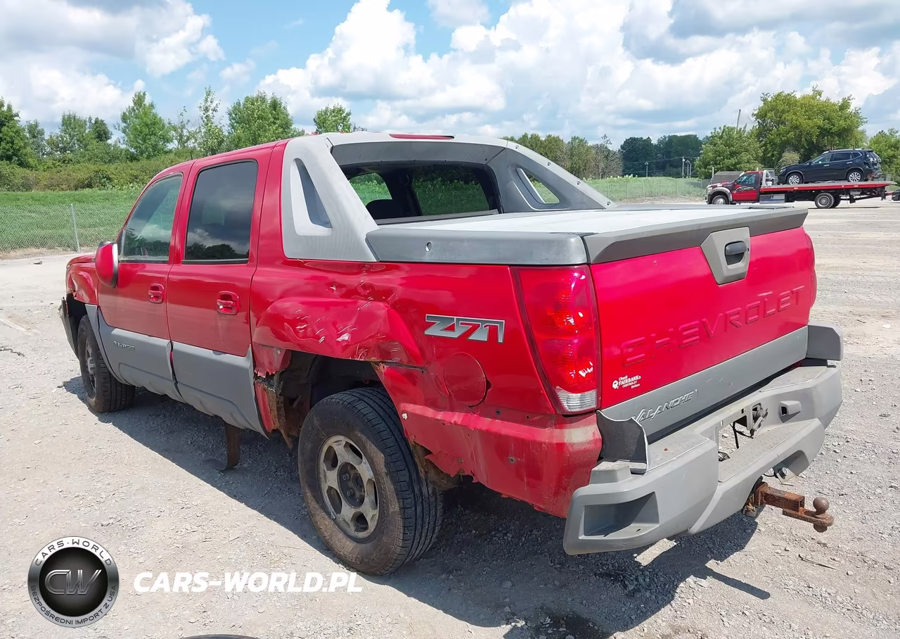 2002 Chevrolet Avalanche 1500 VIN:3GNEK13T32G105679 - 3