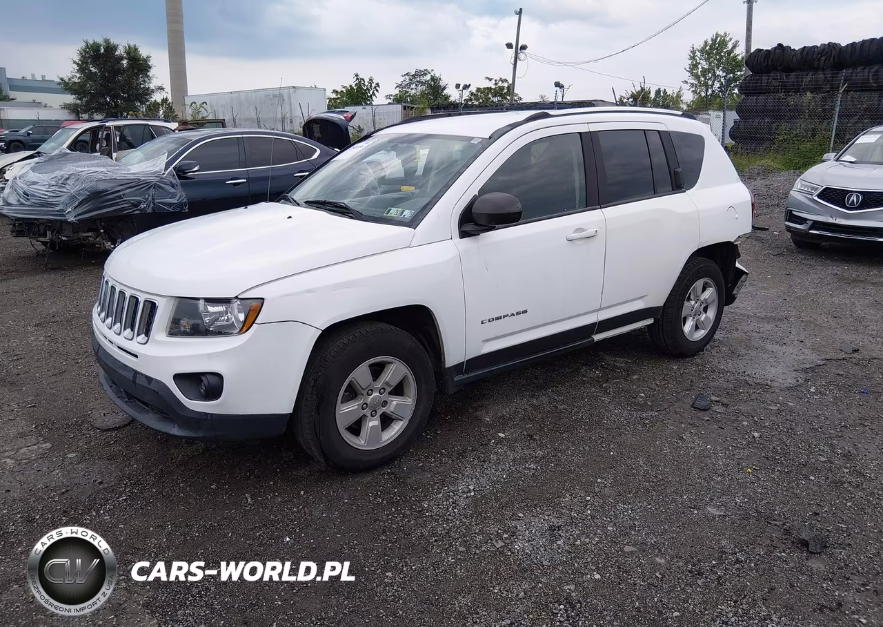 2014 Jeep Compass Sport VIN:1C4NJCBA6ED692078 - 2