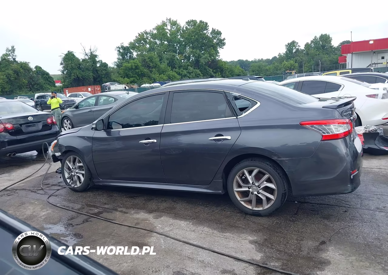 2015 Nissan Sentra Sr VIN:3N1AB7AP5FY376049 - 15