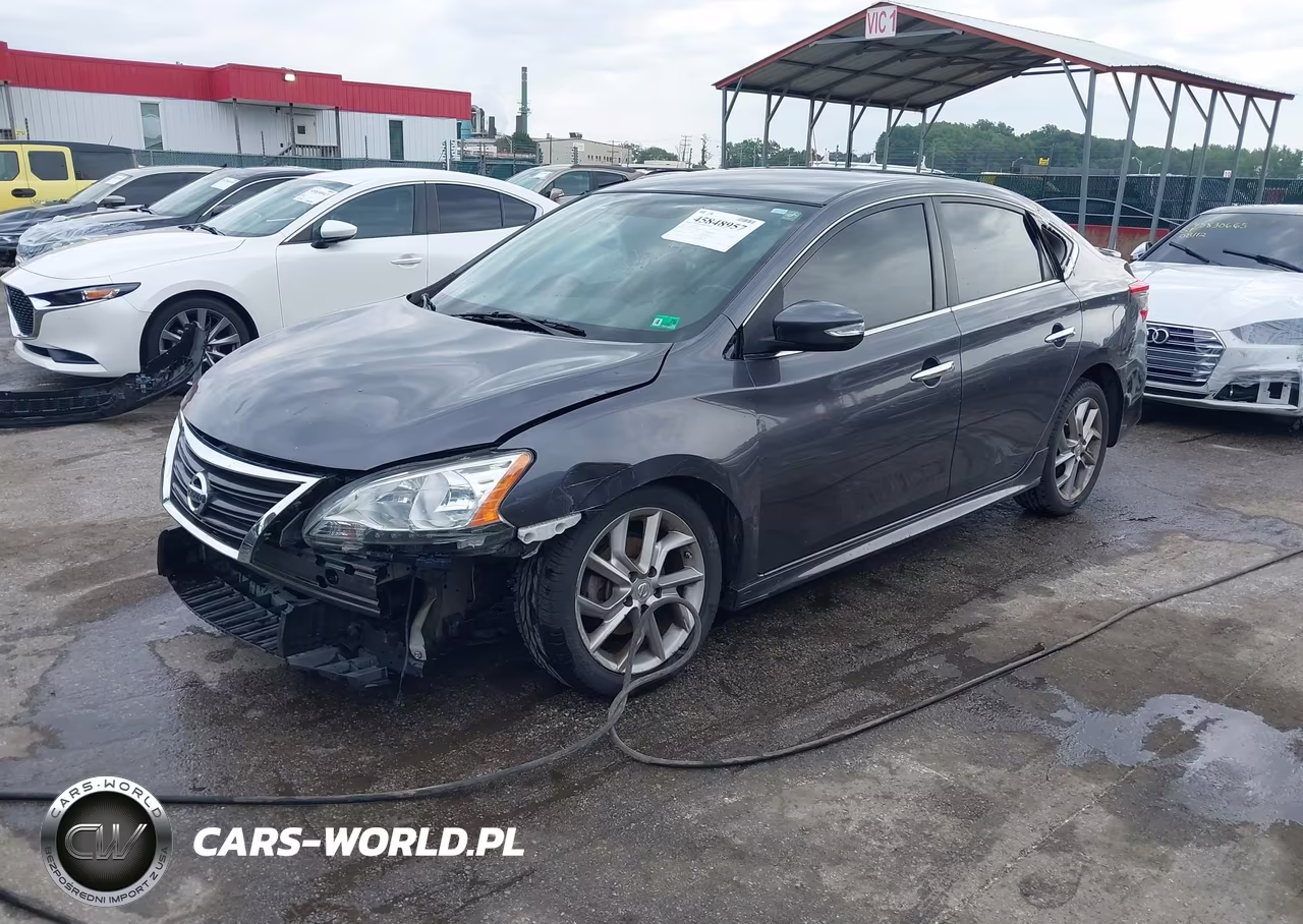 2015 Nissan Sentra Sr VIN:3N1AB7AP5FY376049 - 2