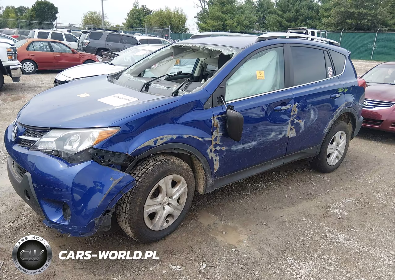 2015 Toyota Rav4 Le VIN:2T3BFREV5FW344783 - 2