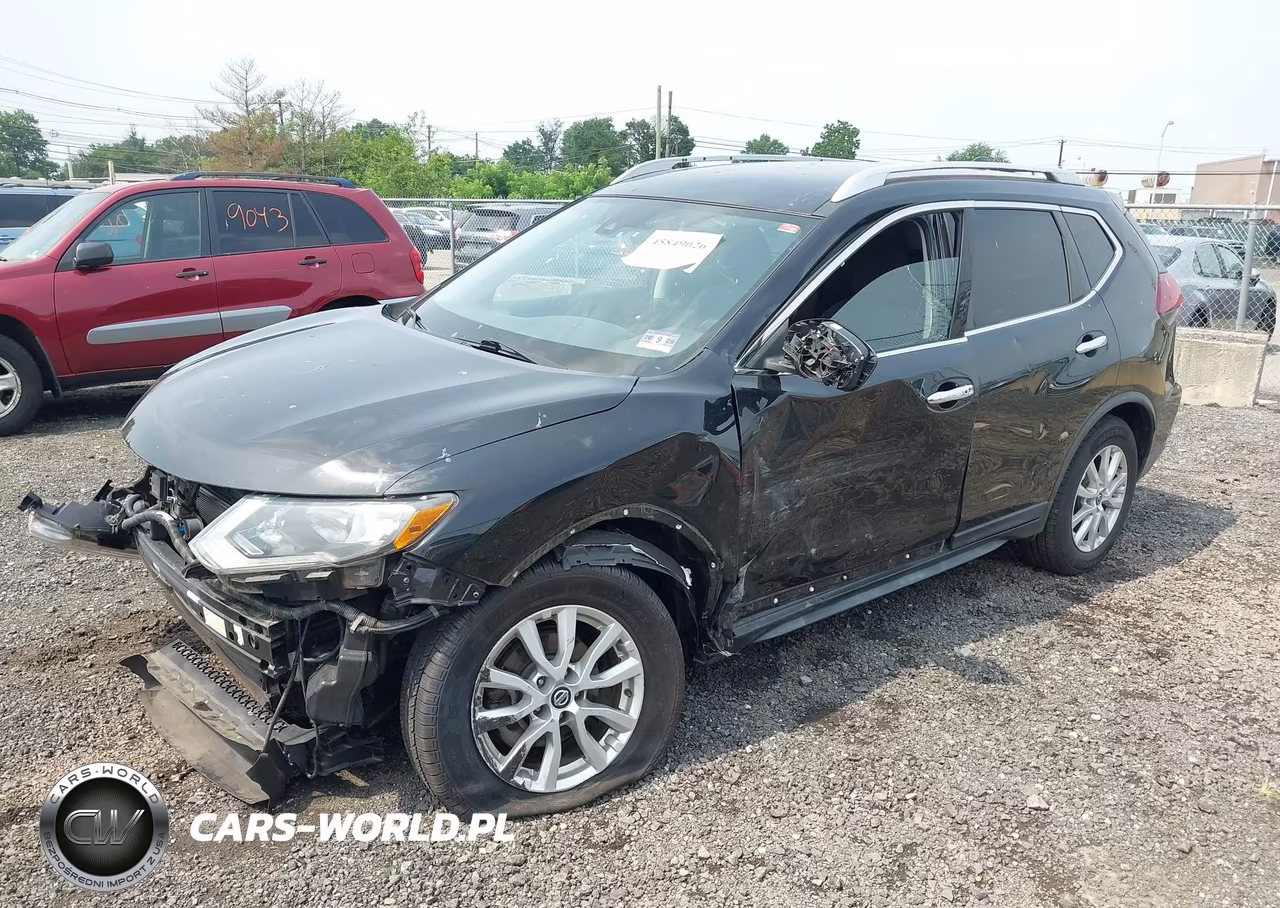 2019 Nissan Rogue Sv VIN:KNMAT2MV6KP555168 - 2