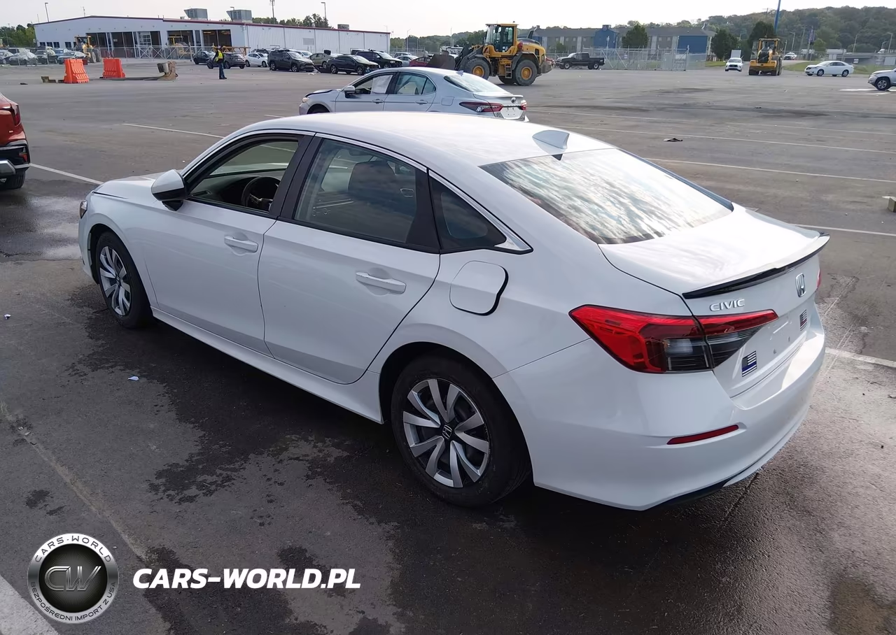 2023 Honda Civic Lx VIN:2HGFE2F2XPH539782 - 3