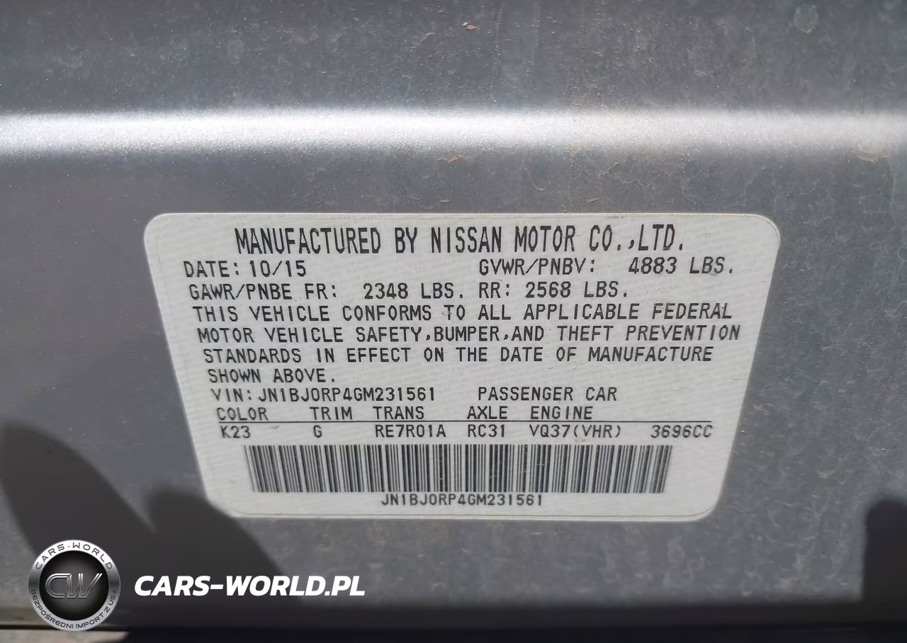 2016 Infiniti Qx50 VIN:JN1BJ0RP4GM231561 - 9