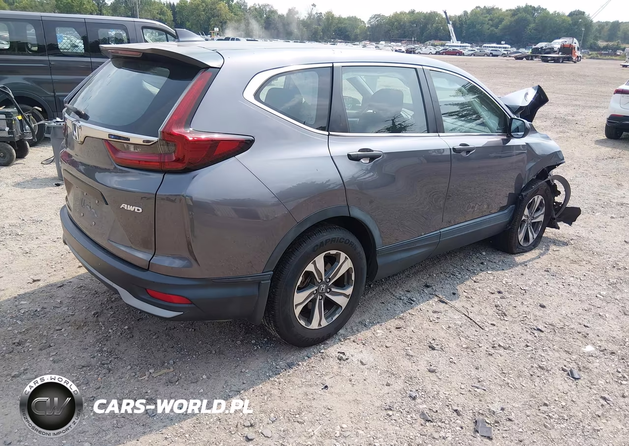 2020 Honda Cr-V Lx VIN:5J6RW2H26LA013867 - 4