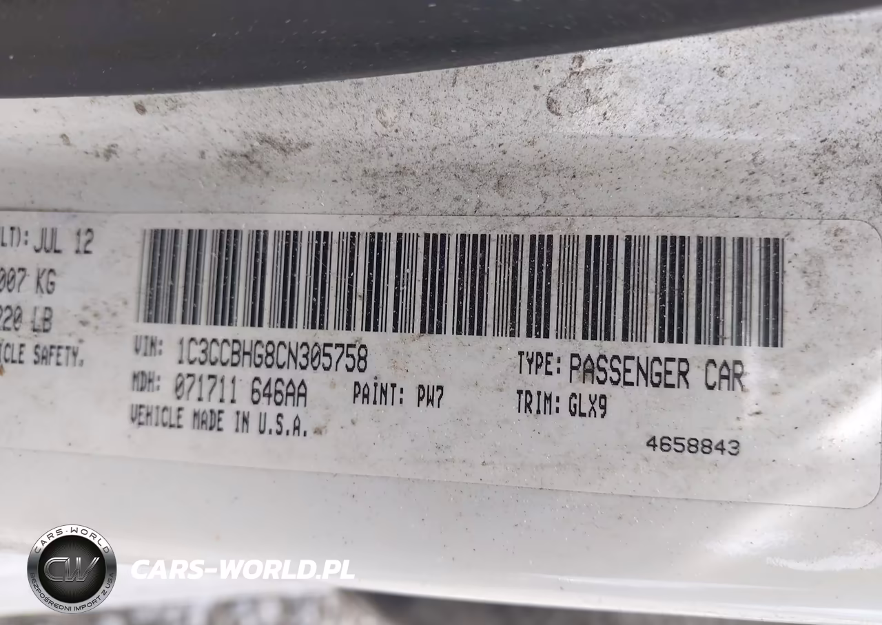 2012 Chrysler 200 S VIN:1C3CCBHG8CN305758 - 9