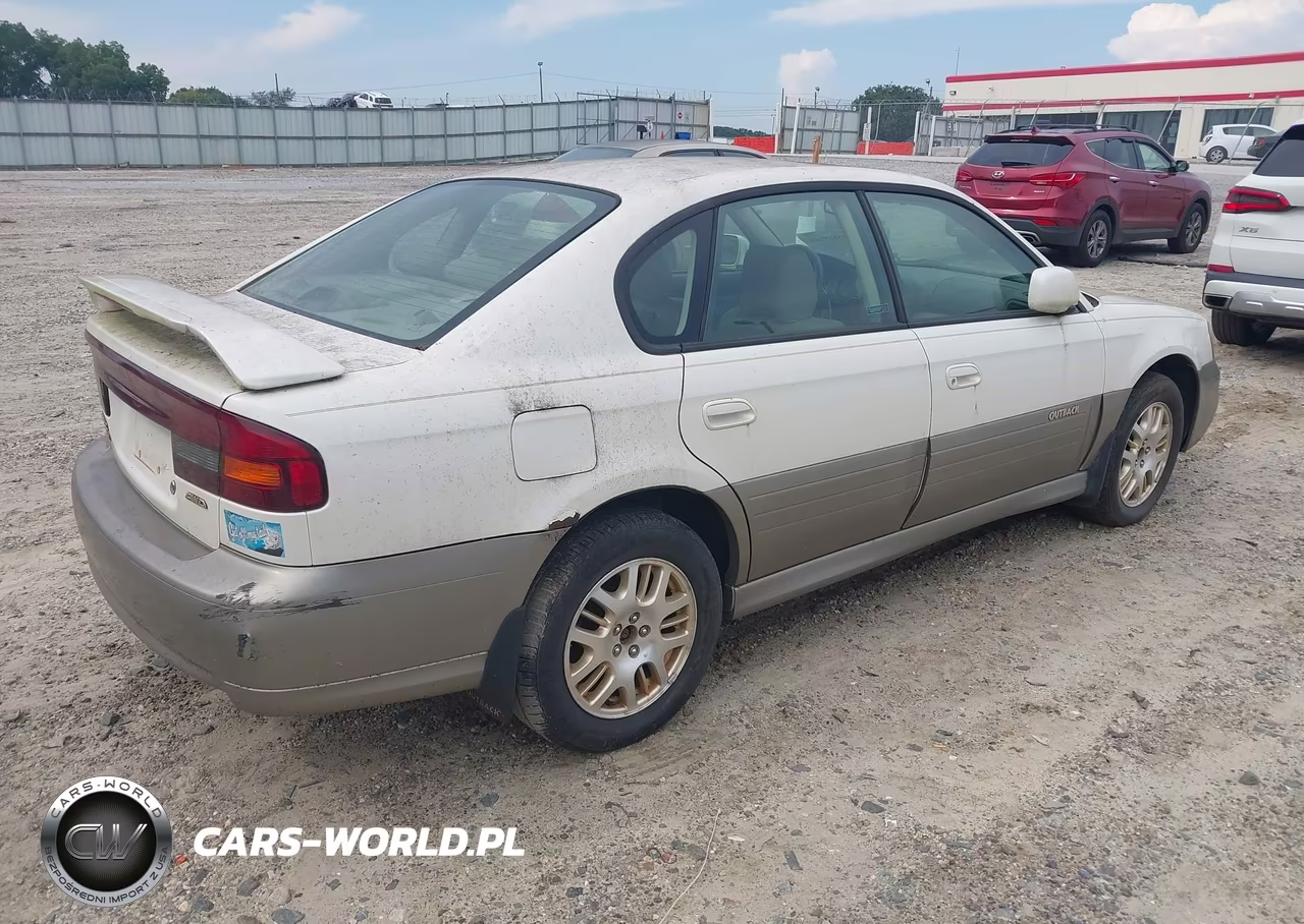 2002 Subaru Outback H6-3.0-H6-3.0 Vdc VIN:4S3BE896927205519 - 4