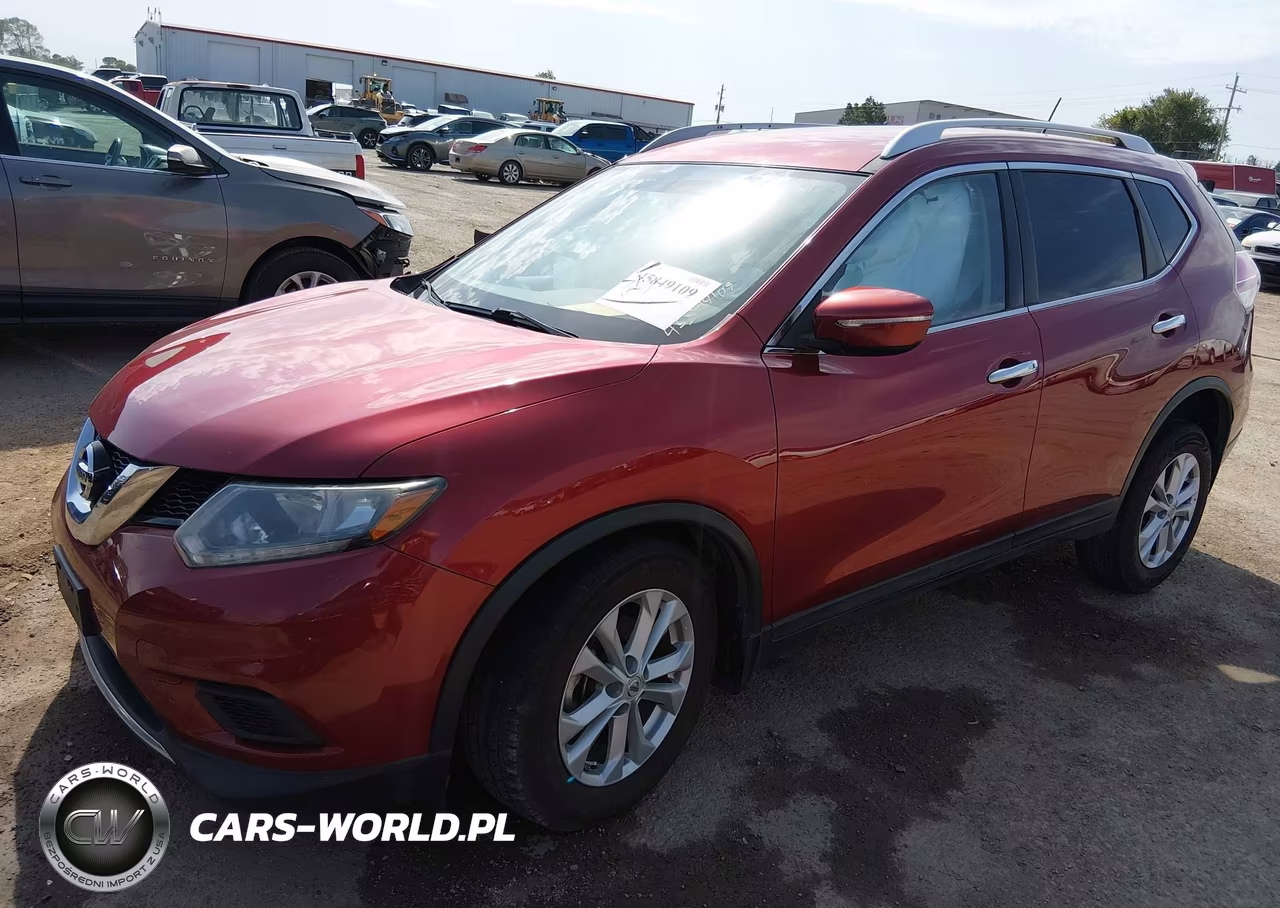 2015 Nissan Rogue Sv VIN:KNMAT2MT1FP576059 - 2
