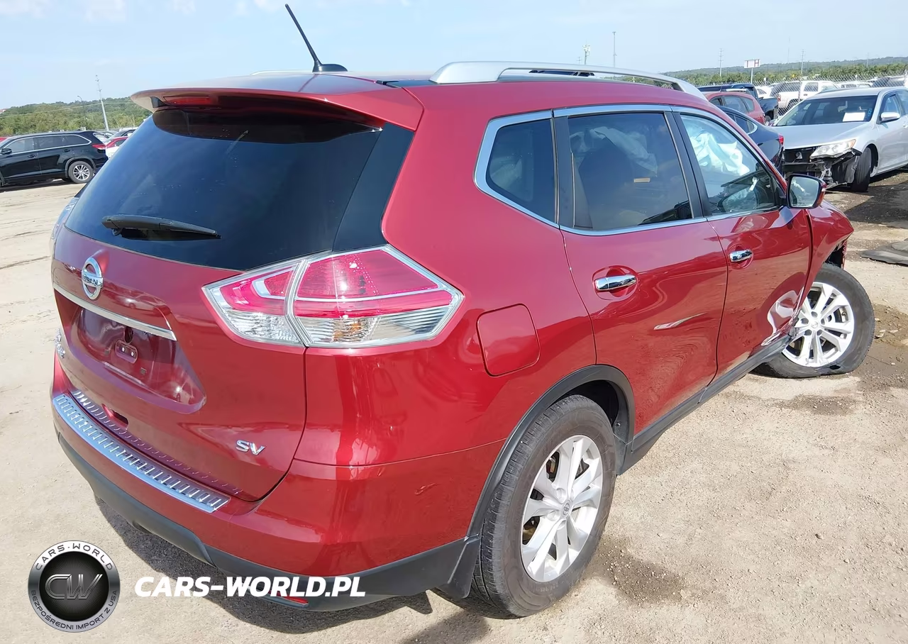 2015 Nissan Rogue Sv VIN:KNMAT2MT1FP576059 - 4