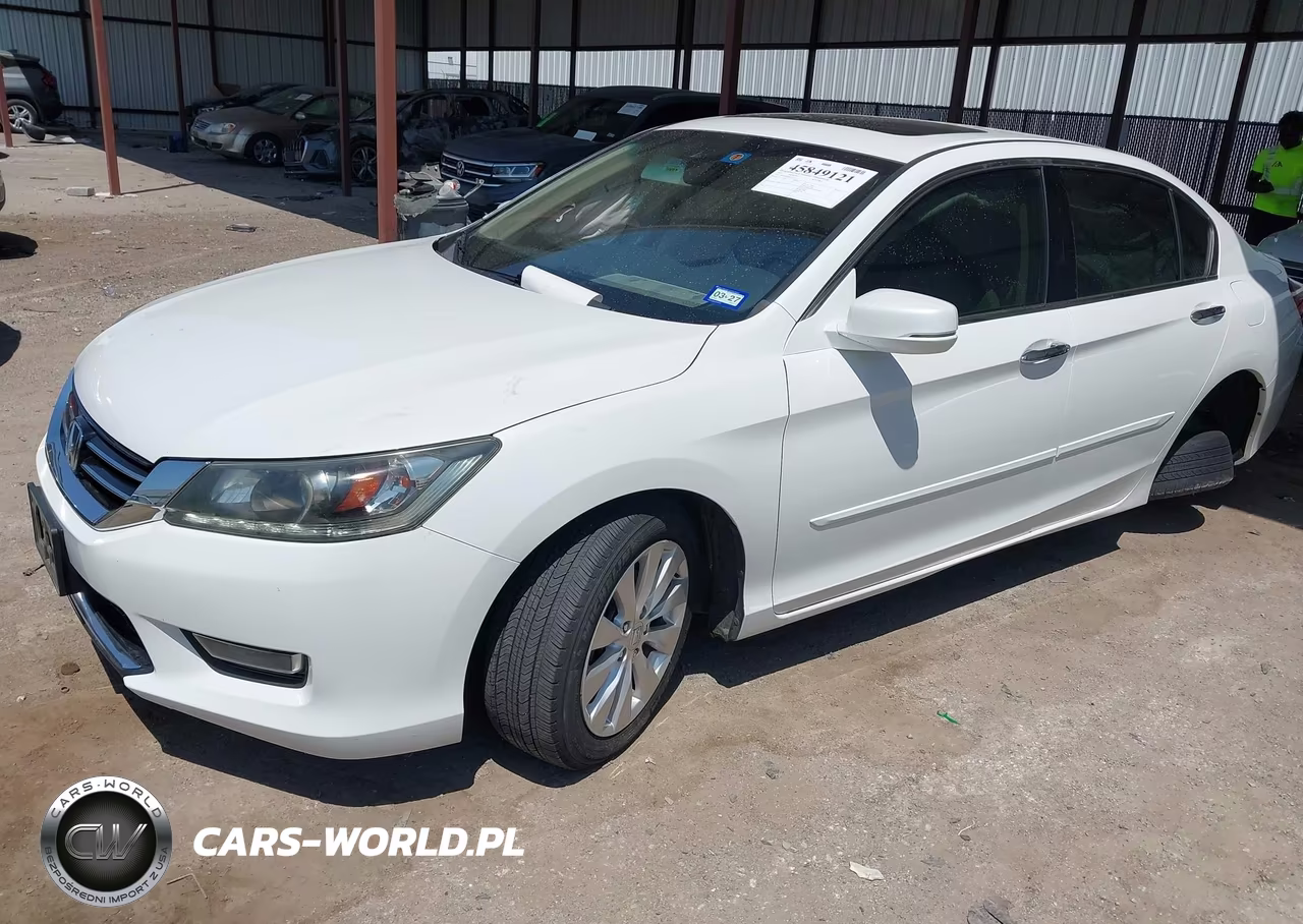 2013 Honda Accord Ex-L V-6 VIN:1HGCR3F89DA001117 - 2