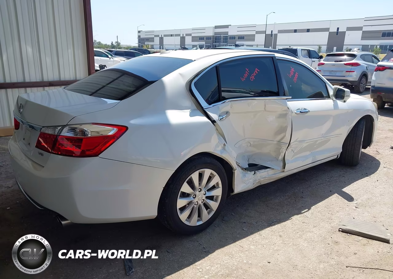 2013 Honda Accord Ex-L V-6 VIN:1HGCR3F89DA001117 - 4