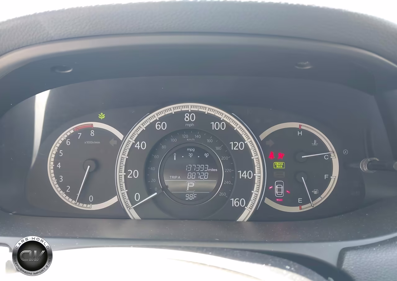 2013 Honda Accord Ex-L V-6 VIN:1HGCR3F89DA001117 - 7