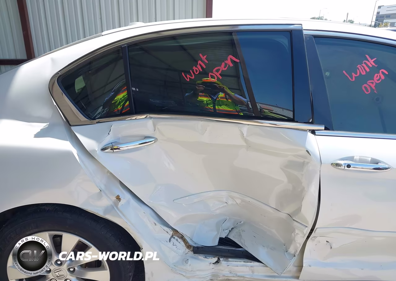 2013 Honda Accord Ex-L V-6 VIN:1HGCR3F89DA001117 - 8