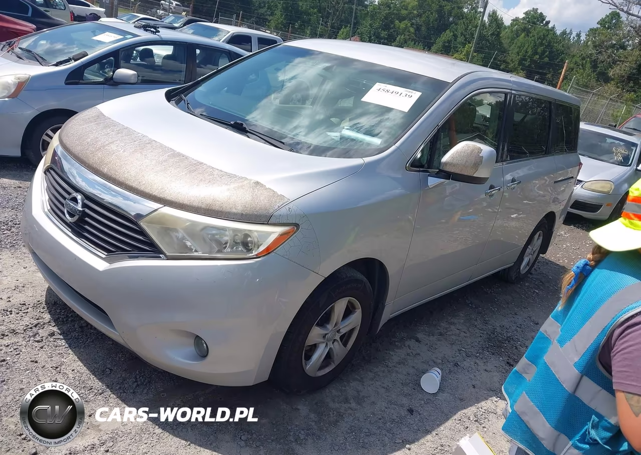 2014 Nissan Quest Sv VIN:JN8AE2KP5E9107564 - 2
