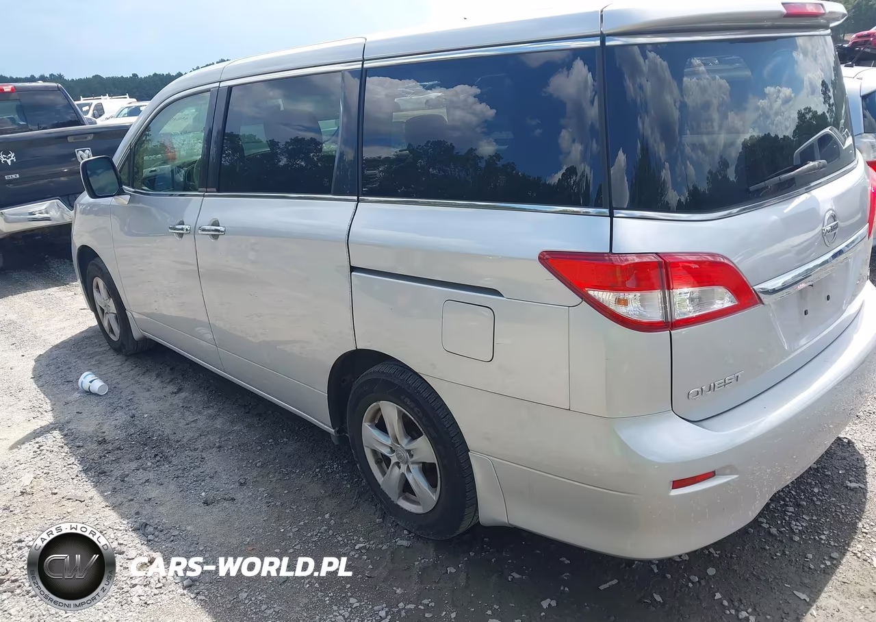 2014 Nissan Quest Sv VIN:JN8AE2KP5E9107564 - 3