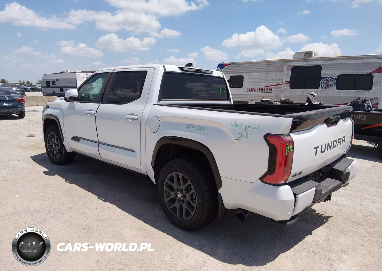 2026 Toyota Tundra Hybrid Platinum Hybrid Crewmax 5.5' Bed VIN:5TFNC5DB0TX121600 - 3