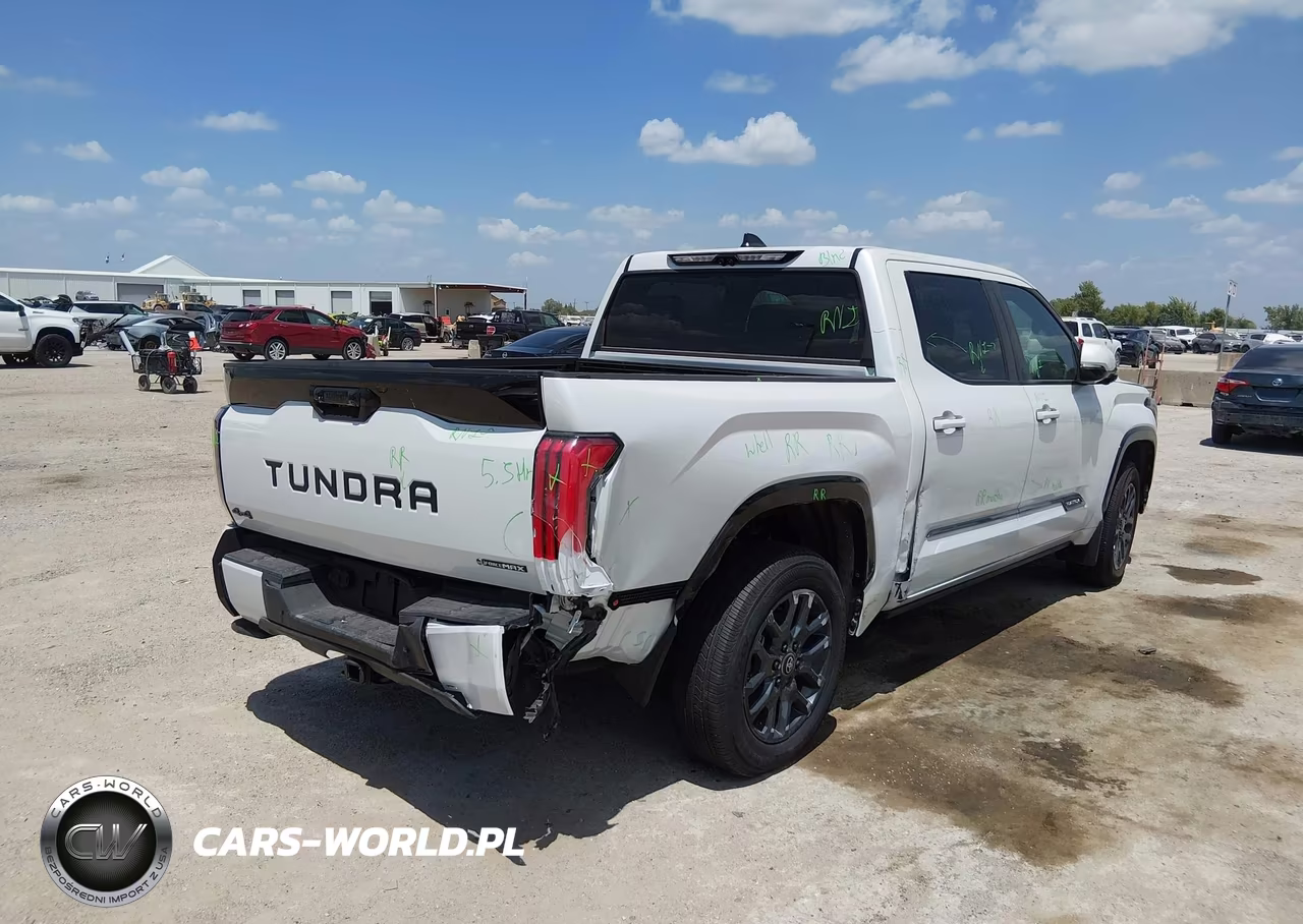 2026 Toyota Tundra Hybrid Platinum Hybrid Crewmax 5.5' Bed VIN:5TFNC5DB0TX121600 - 4
