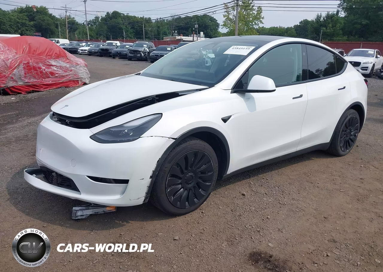 2023 Tesla Model Y Awd-Long Range Dual Motor All-Wheel Drive VIN:7SAYGAEE1PF792134 - 2