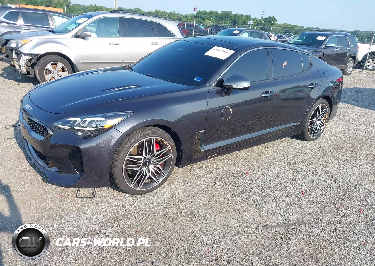 2022 Kia Stinger Gt1 VIN:KNAE45LC9N6109779 - 2