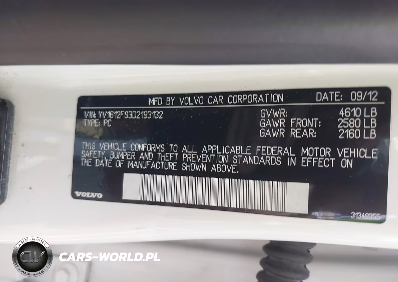 2013 Volvo S60 T5-T5 Platinum-T5 Premier-T5 Premier Plus VIN:YV1612FS3D2193132 - 9