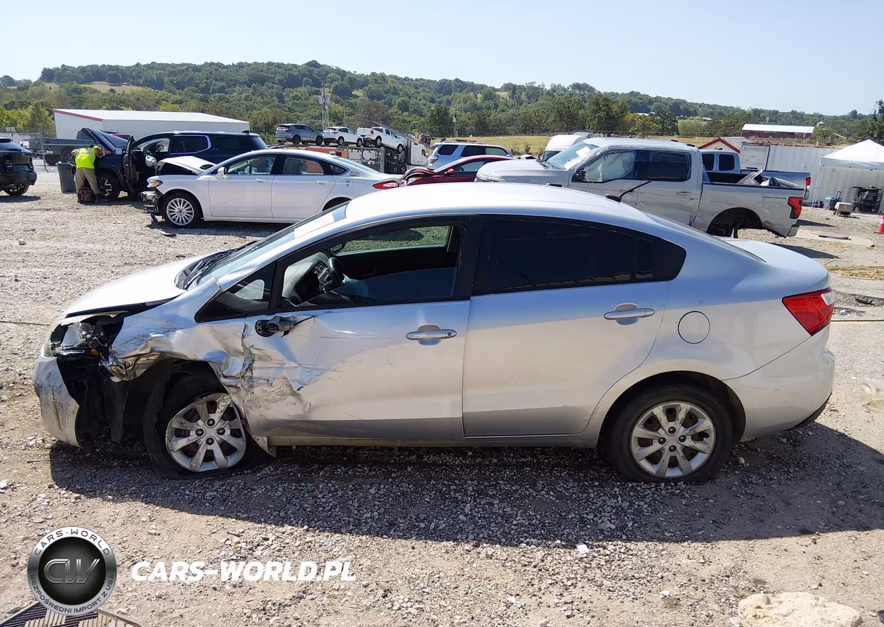 2013 Kia Rio Lx VIN:KNADM4A38D6096708 - 14