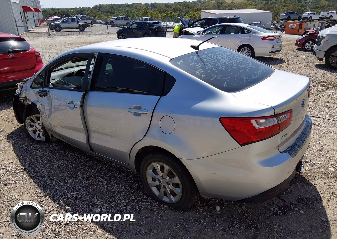 2013 Kia Rio Lx VIN:KNADM4A38D6096708 - 3