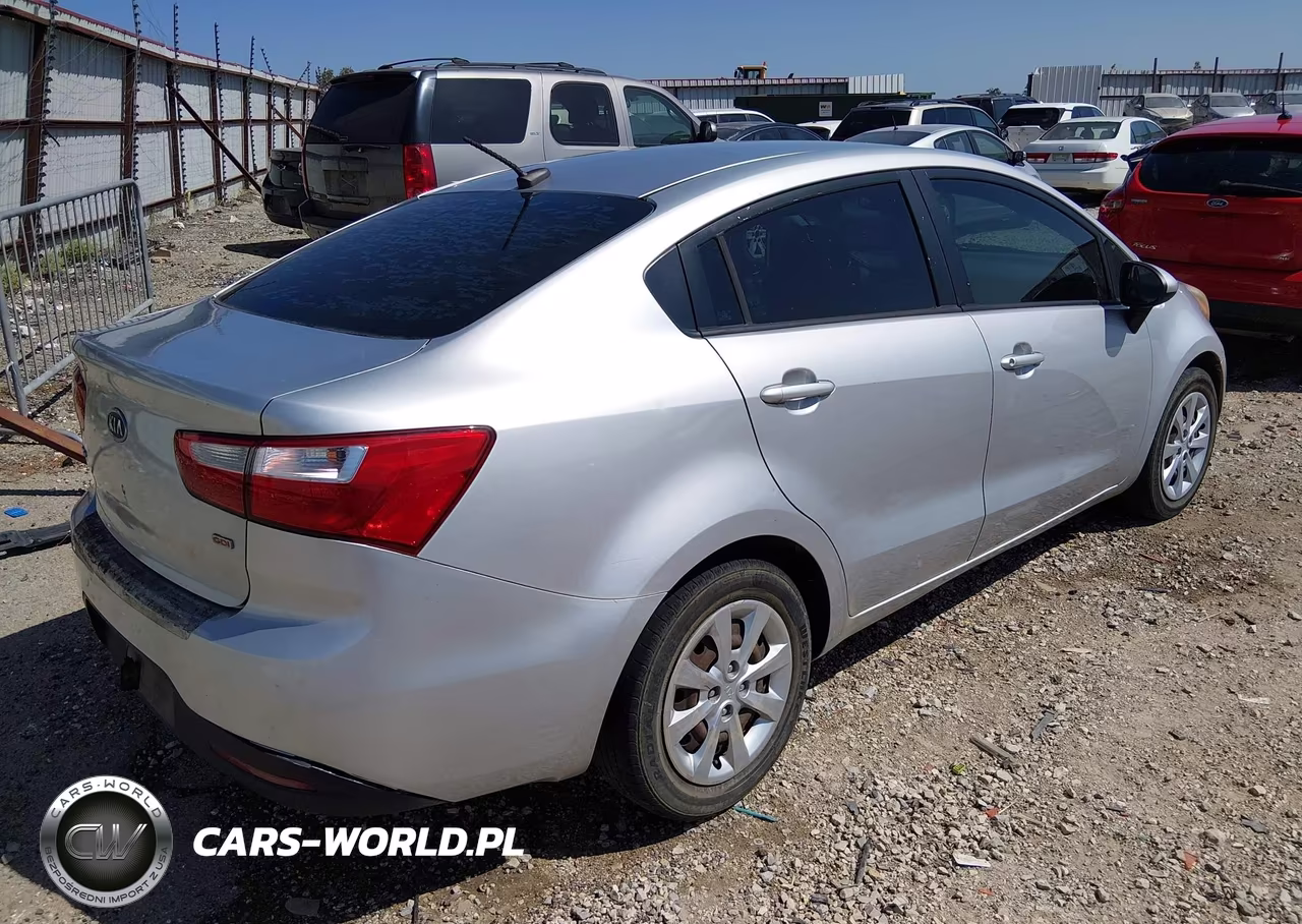 2013 Kia Rio Lx VIN:KNADM4A38D6096708 - 4