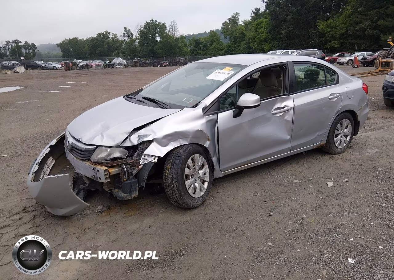 2012 Honda Civic Lx VIN:2HGFB2E53CH530534 - 2