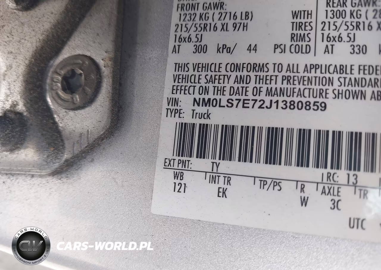 2018 Ford Transit Connect Xl VIN:NM0LS7E72J1380859 - 9