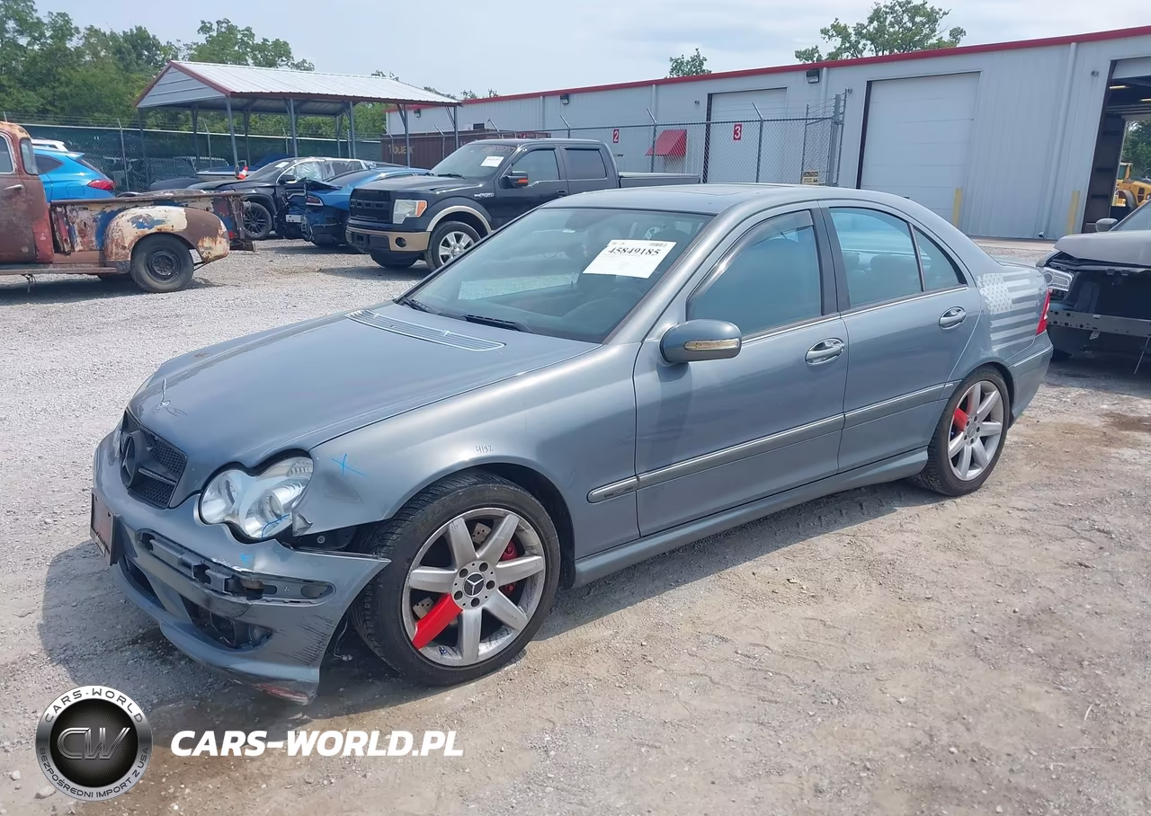 2007 Mercedes-Benz C 230 Sport VIN:WDBRF52H87F908319 - 2