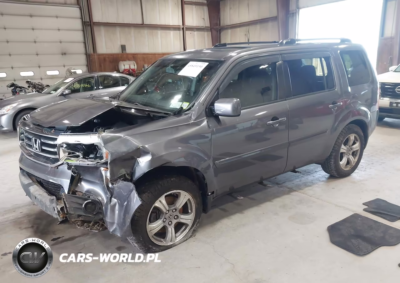 2014 Honda Pilot Ex-L VIN:5FNYF4H54EB033858 - 2