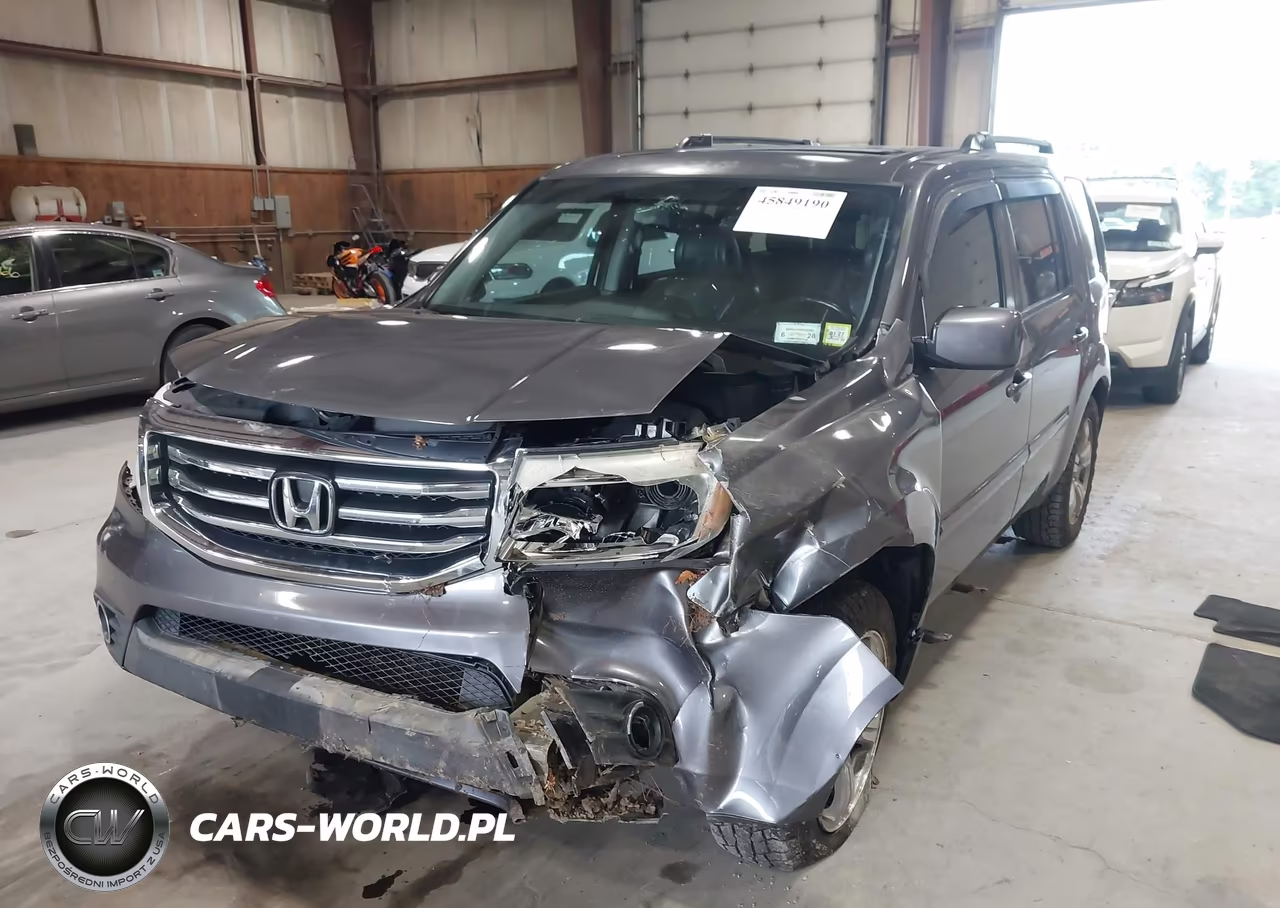 2014 Honda Pilot Ex-L VIN:5FNYF4H54EB033858 - 6