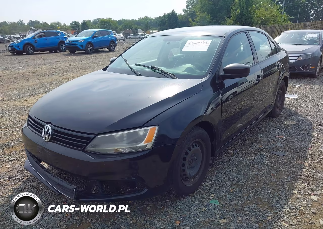 2012 Volkswagen Jetta 2.0L S VIN:3VW2K7AJ0CM468103 - 2