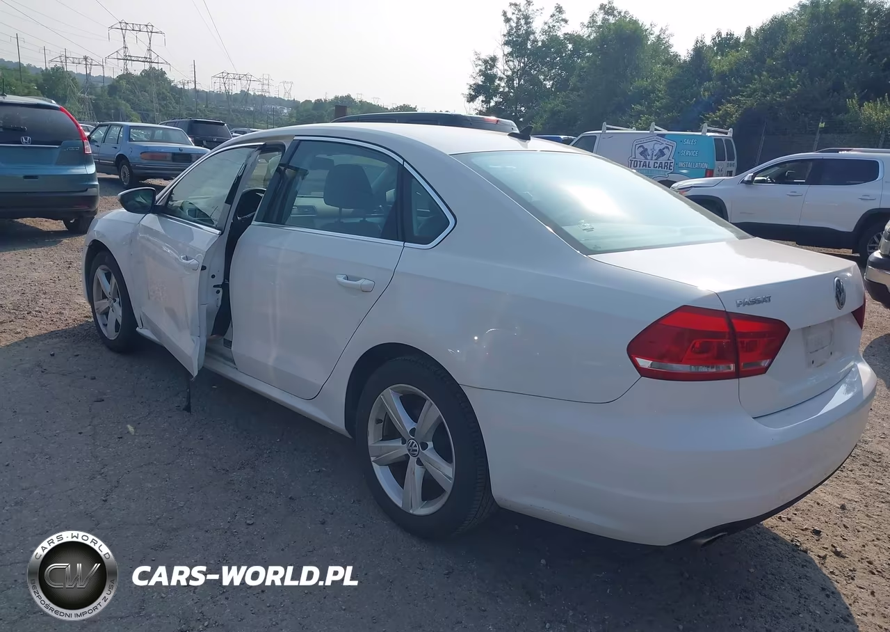 2012 Volkswagen Passat 2.5L Se VIN:1VWBP7A3XCC019466 - 3