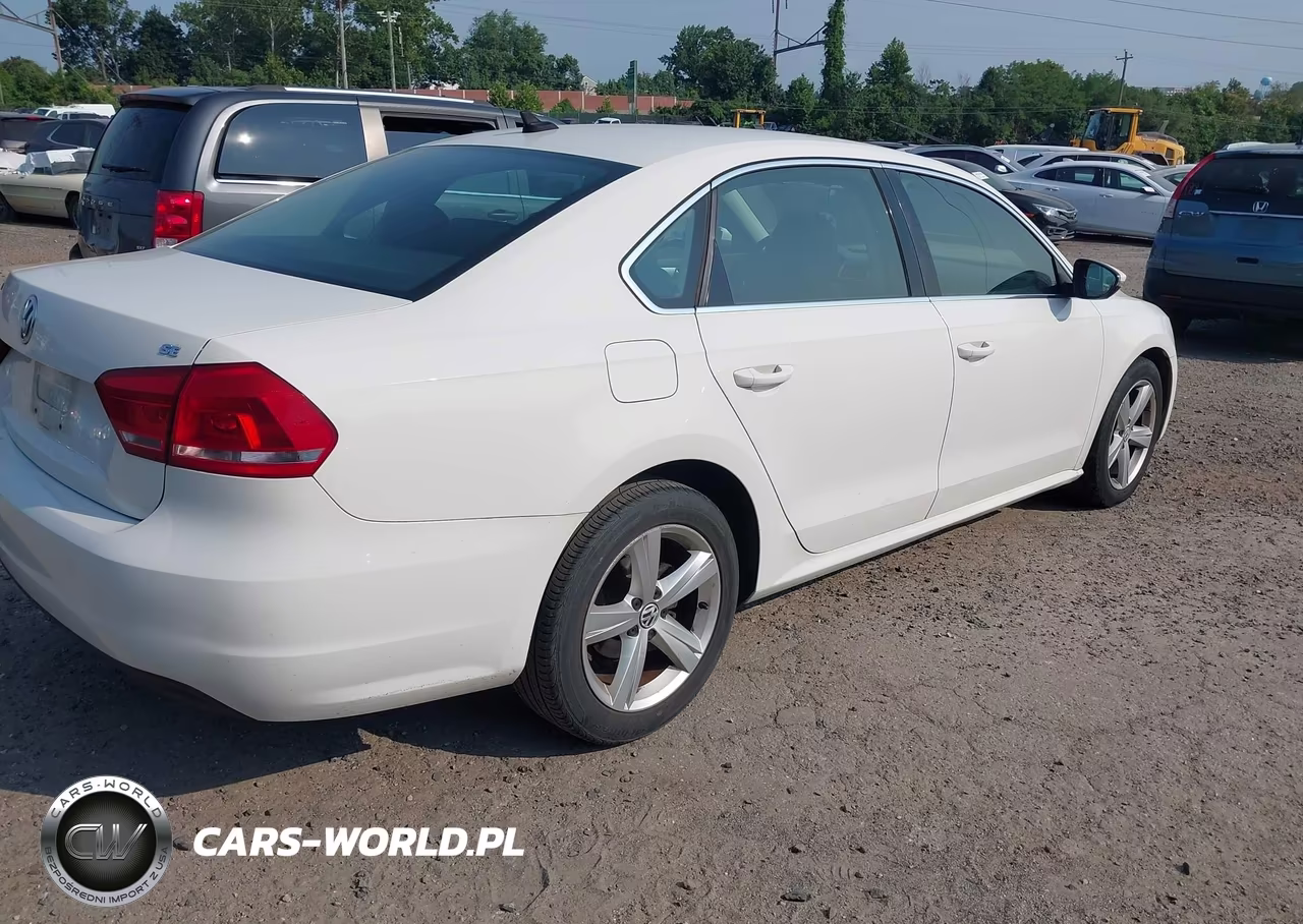 2012 Volkswagen Passat 2.5L Se VIN:1VWBP7A3XCC019466 - 4
