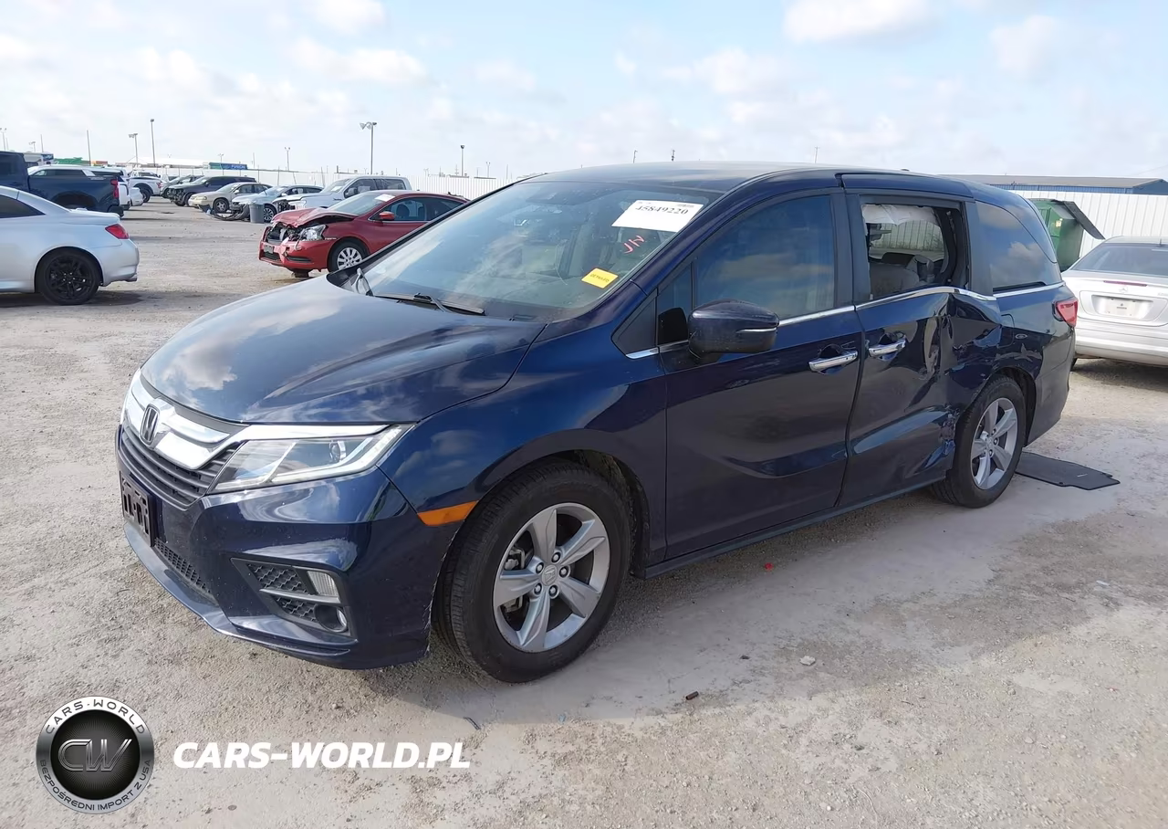 2018 Honda Odyssey Ex VIN:5FNRL6H58JB070625 - 2