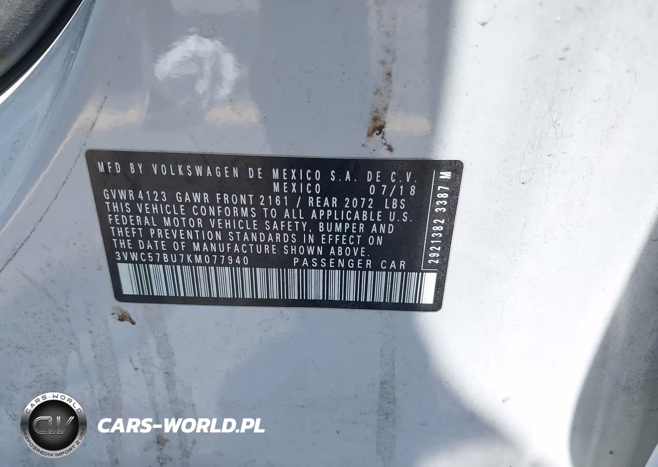 2019 Volkswagen Jetta 1.4T R-Line-1.4T S-1.4T Se VIN:3VWC57BU7KM077940 - 9